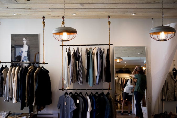 clothing store shop boutique