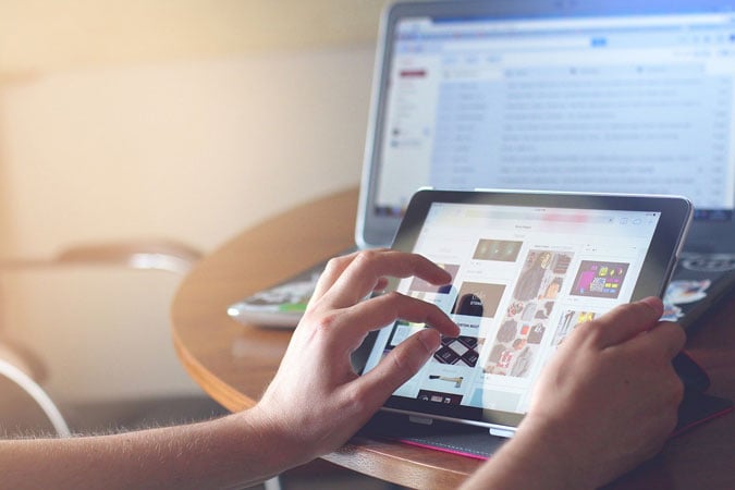 ipad-tablet technology touch