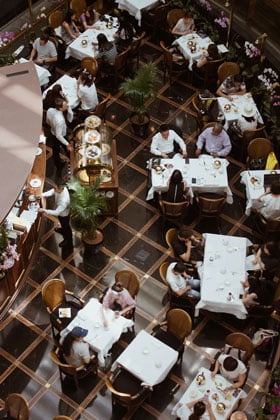restaurant social distancing measures
