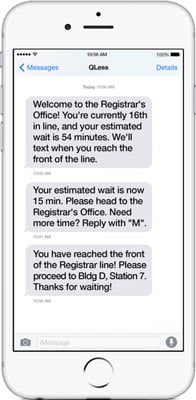 Qless Queue Management App iPhone